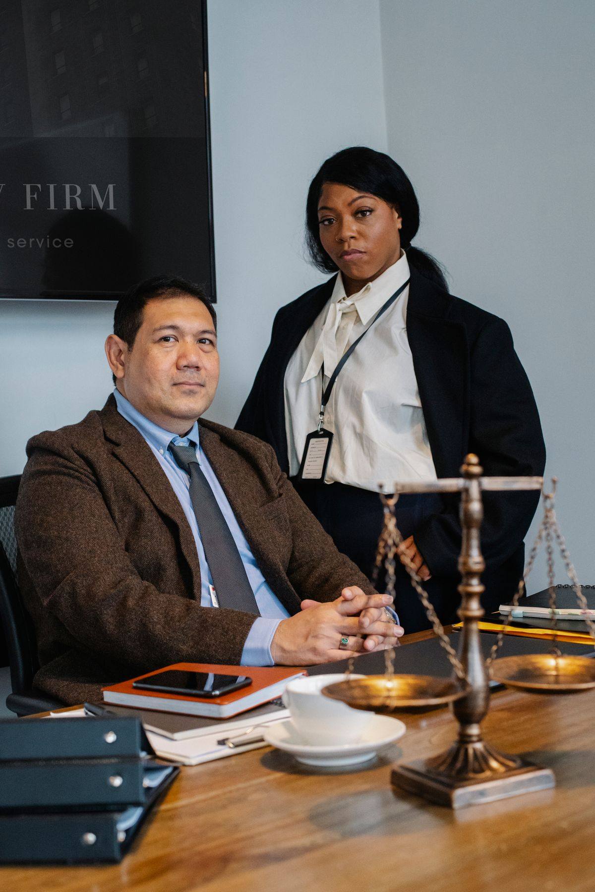 Law firm partners in a Vaughan, Ontario office
