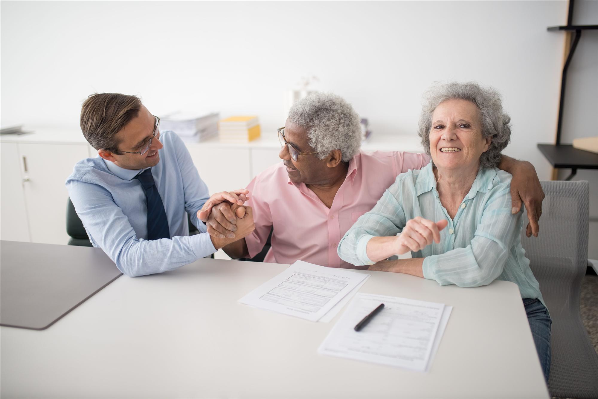 Professional insurance office consultation setting, managed IT support for insurance brokers in Scarborough