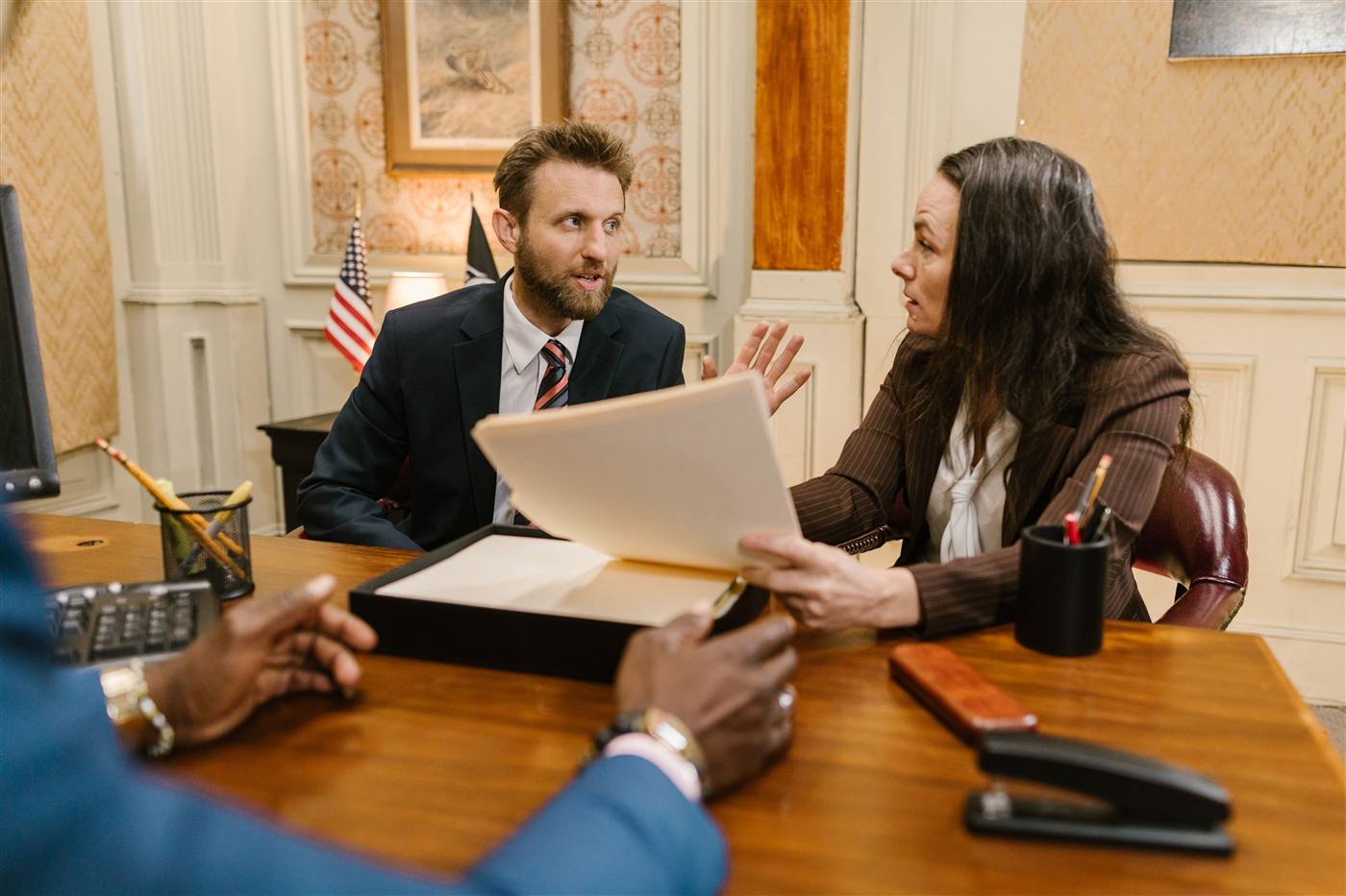 Law firm document library and case files, secure IT infrastructure for legal practices