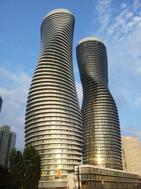 Absolute World condominium towers in Mississauga, Ontario